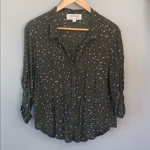 Lightweight casual button up
